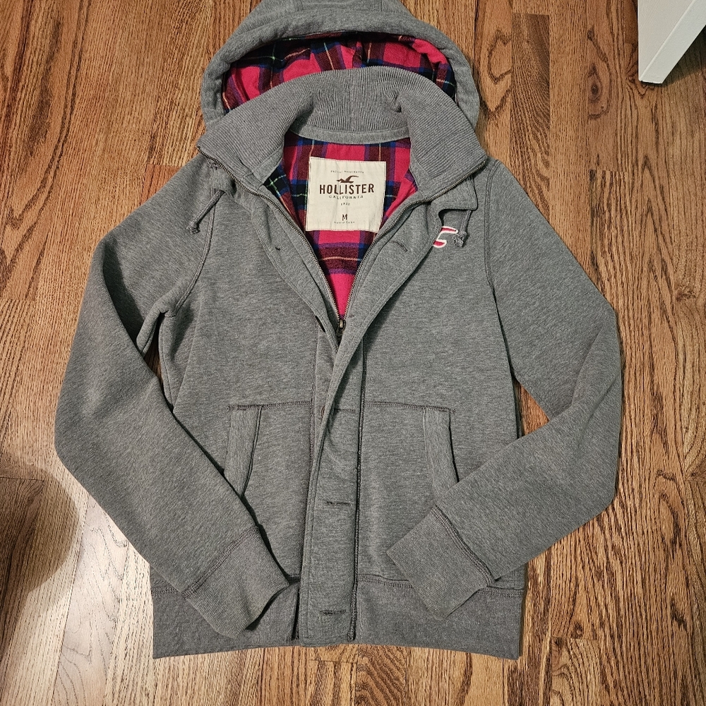 Hollister flannel jacket
